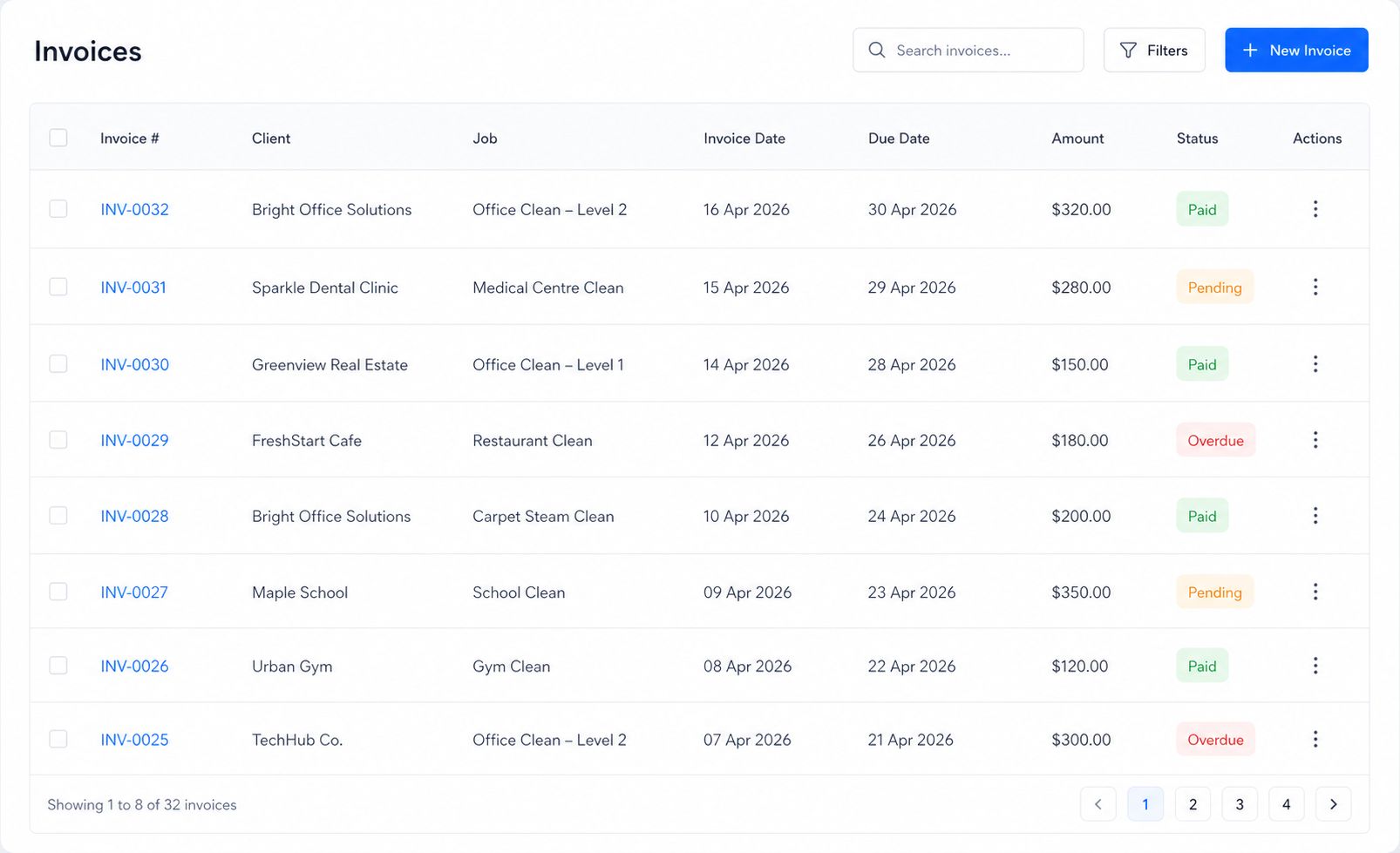 Moply quotes and invoices